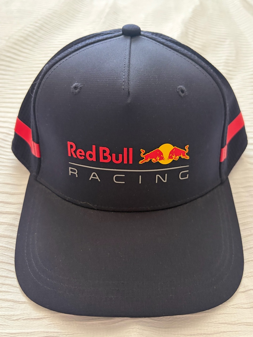 Red Bull Racing Navy Logo Cap with Red & Yellow Accents